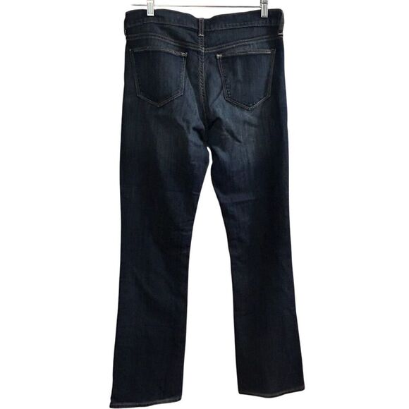 Old Navy Women's Bootcut Jeans Size 6 Blue Dark Wash Stretch Fit - Picture 7 of 11